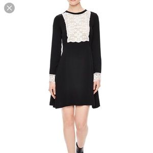 NWOT Sandro Seira Long Sleeve Lace Dress